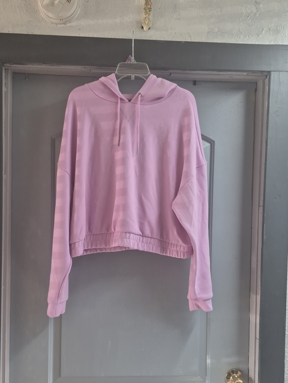 Women's Pink Pullover Hoodie - Brand